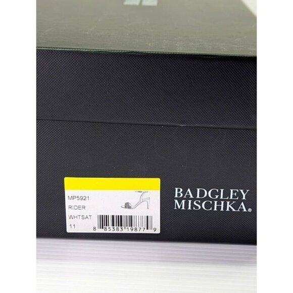 Badgley Mischka Women's Rider Ankle Strap High Heel Sandals Size 11 (MSRP $235) - Picture 10 of 10